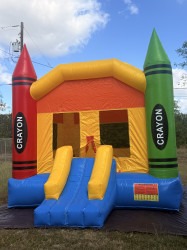 Crayon Bounce House